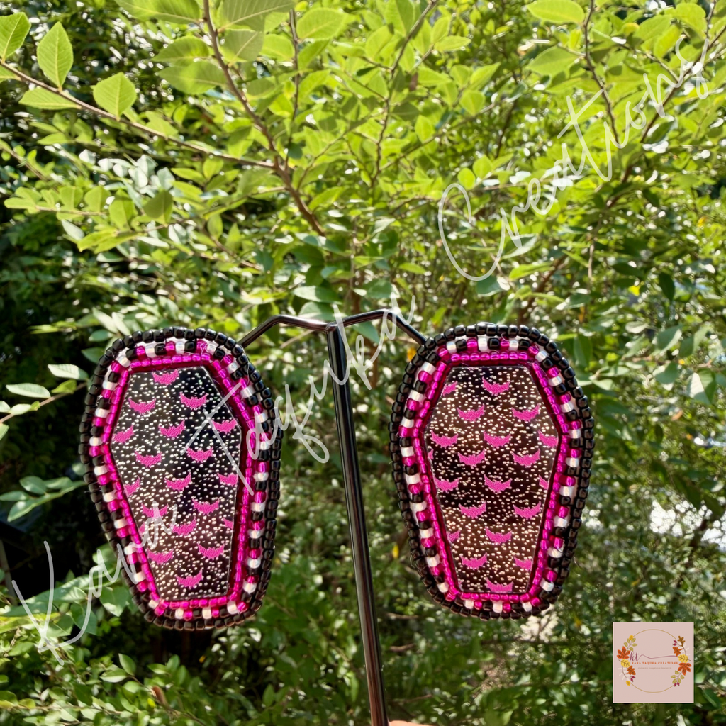 Hot Pink Batty Coffin 💕🦇⚰️